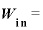 \bm{W}_{\bm{\mathrm{i}}\bm{\mathrm{n}}}=